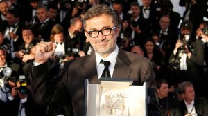 Director Nuri Bilge Ceylan, Palme d'Or award winner for his film "Winter Sleep", poses during a photocall at the closing ceremony of the 67th Cannes Film Festival in Cannes